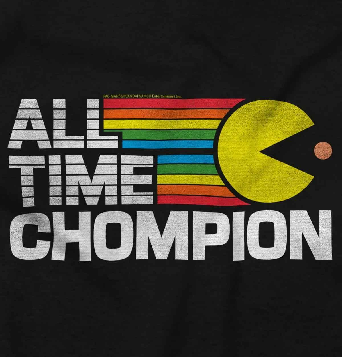 imagePacman Champion Hungry Foodie Long Sleeve Tshirt Men WomenBlack