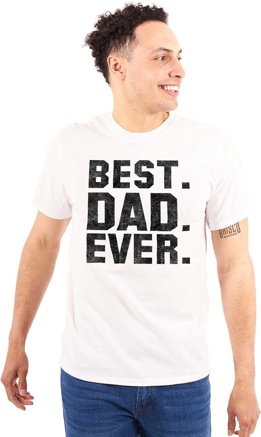 imageBest Dad Ever Worlds Coolest Father Mens Graphic T Shirt TeesWhite