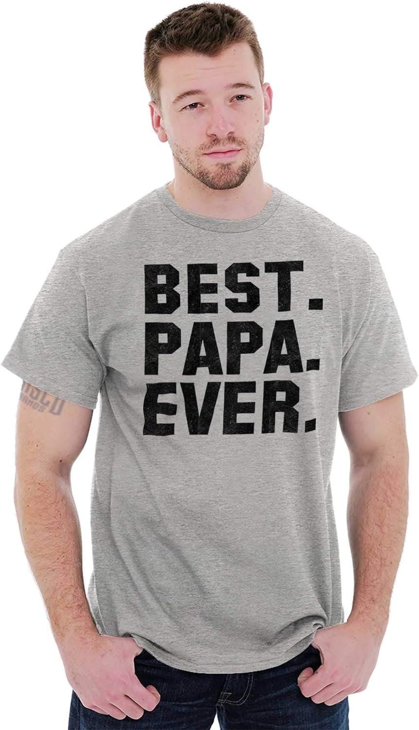 imageBest Papa Ever Worlds Coolest Father Mens Graphic T Shirt TeesSport Grey