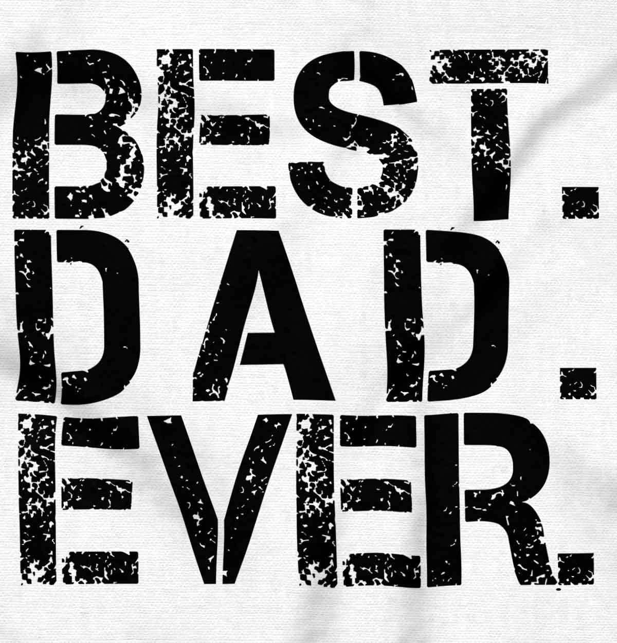 imageBrisco Brands Best Dad Ever Cool Zip Hoodie Sweatshirt MenWhite