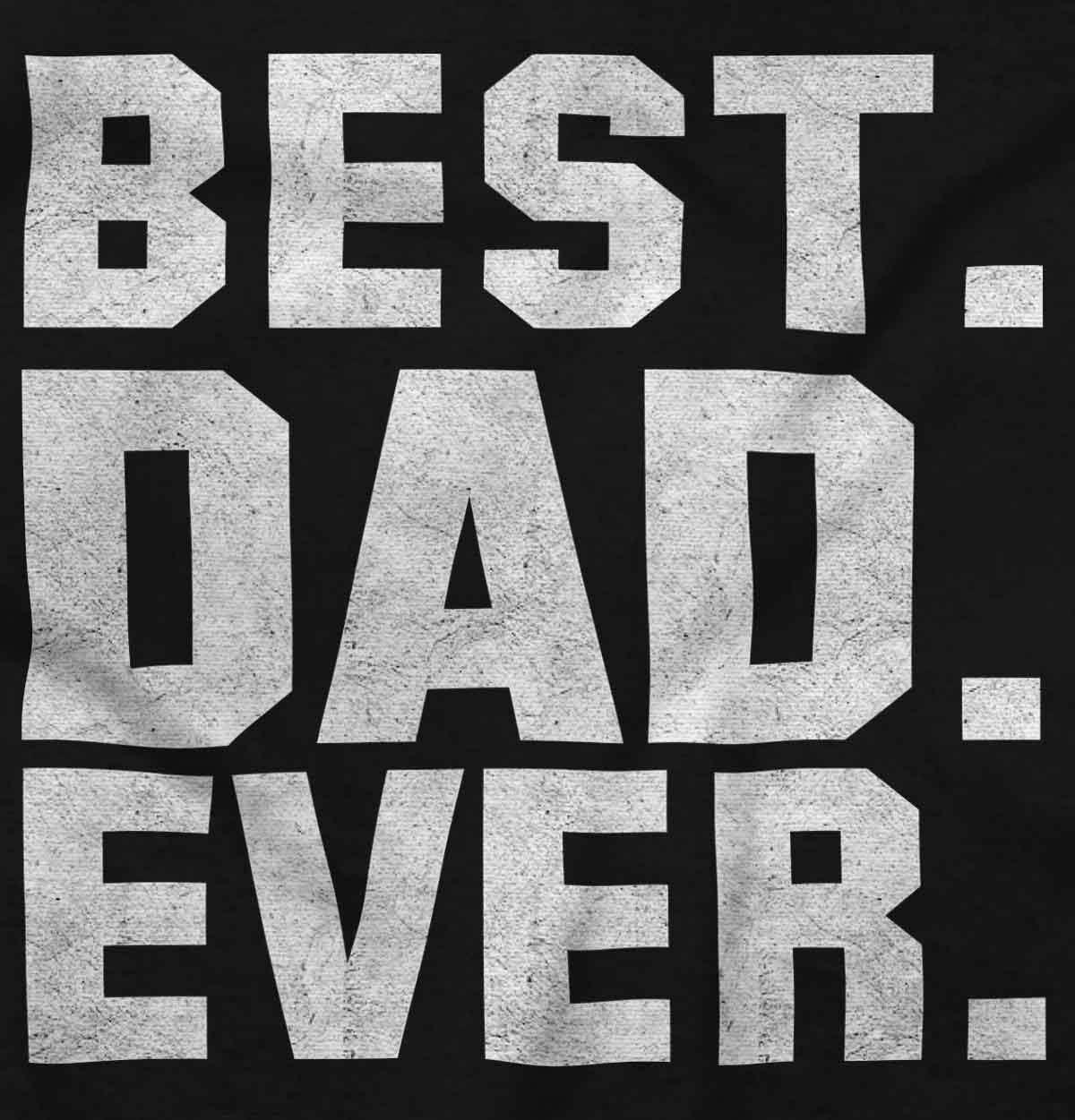 imageBrisco Brands Best Dad Ever Worlds Coolest Father Hoodie Hooded Sweatshirt MenBlack