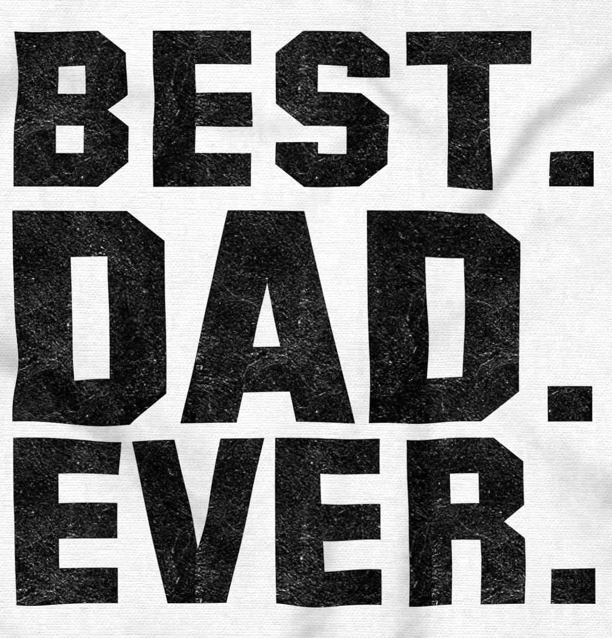 imageBrisco Brands Best Dad Ever Worlds Coolest Father Hoodie Hooded Sweatshirt MenWhite