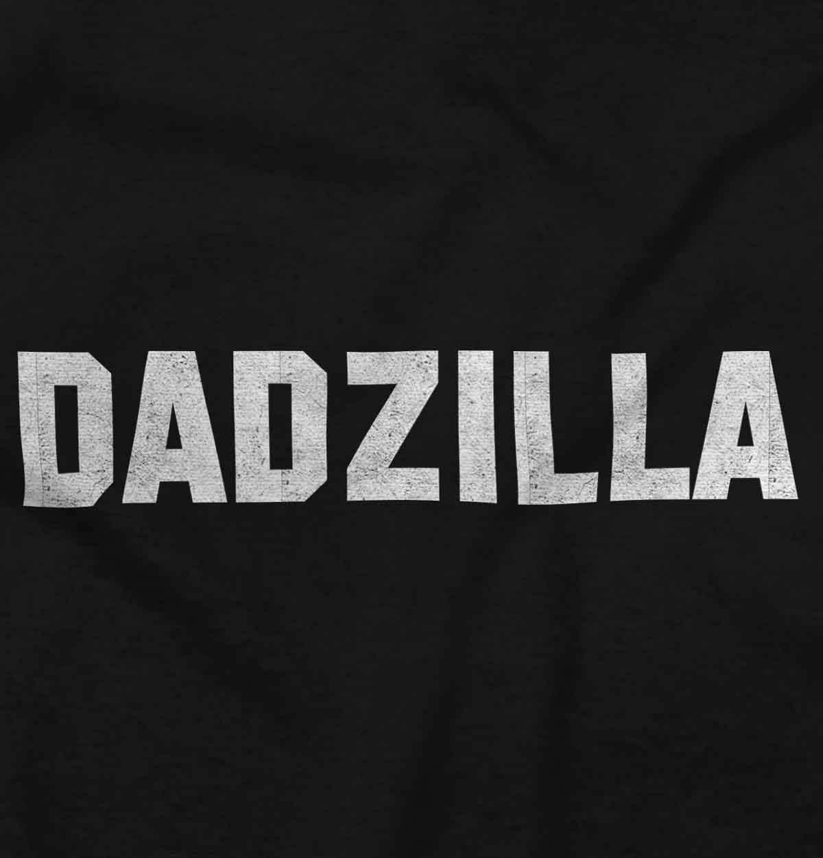 imageBrisco Brands Funny Dadzilla Hoodie Hooded Sweatshirt MenBlack