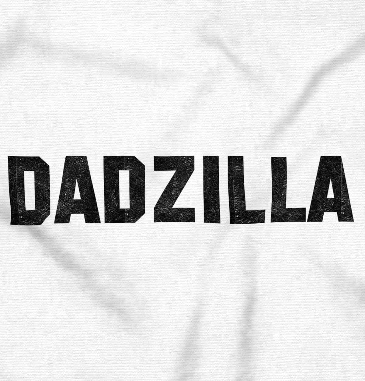 imageBrisco Brands Funny Dadzilla Hoodie Hooded Sweatshirt MenWhite