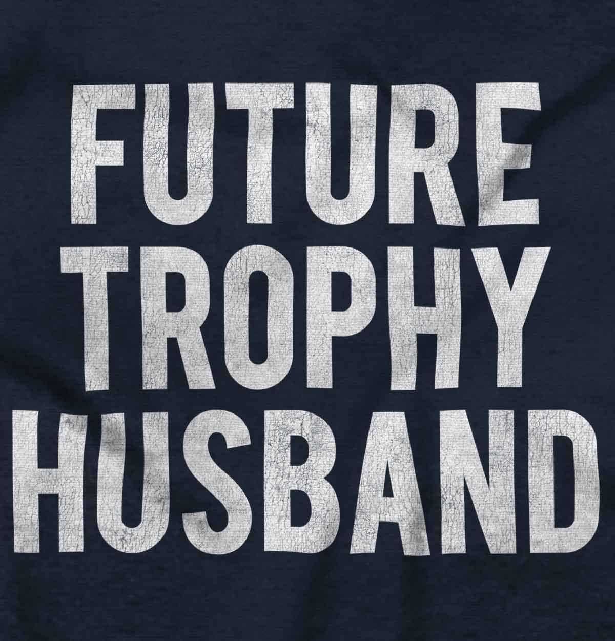 imageBrisco Brands Future Trophy Husband Engagement Mens Graphic T Shirt TeesNavy