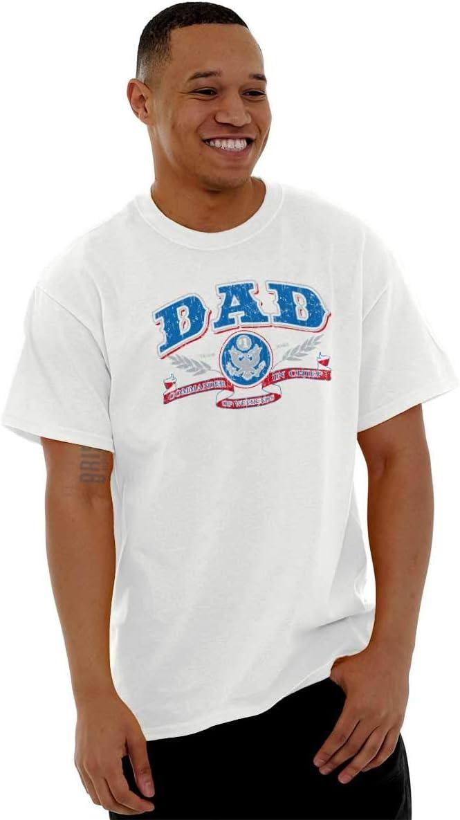 imageFathers Day Commander in Chief Dad Mens Graphic T Shirt TeesWhite