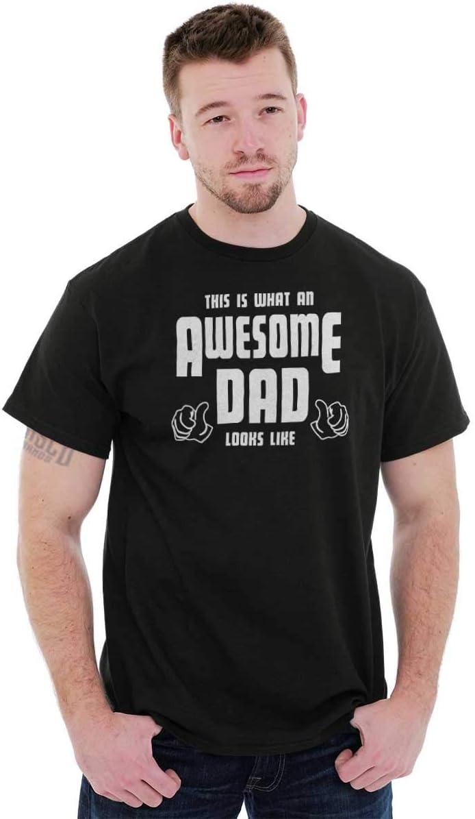 imageThis is What Awesome Dads Look Like Mens Graphic T Shirt TeesBlack