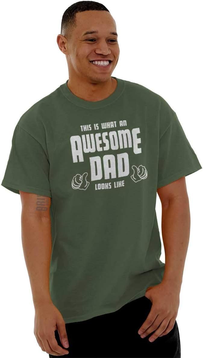 imageThis is What Awesome Dads Look Like Mens Graphic T Shirt TeesMilitary Green