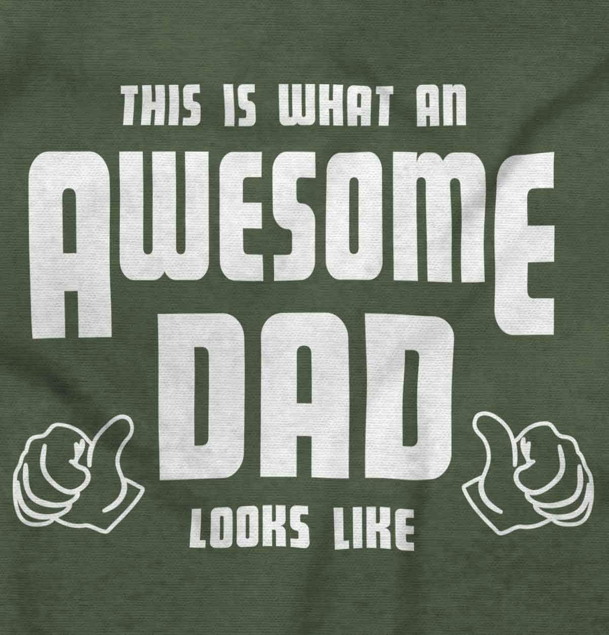 imageThis is What Awesome Dads Look Like Mens Graphic T Shirt TeesMilitary Green