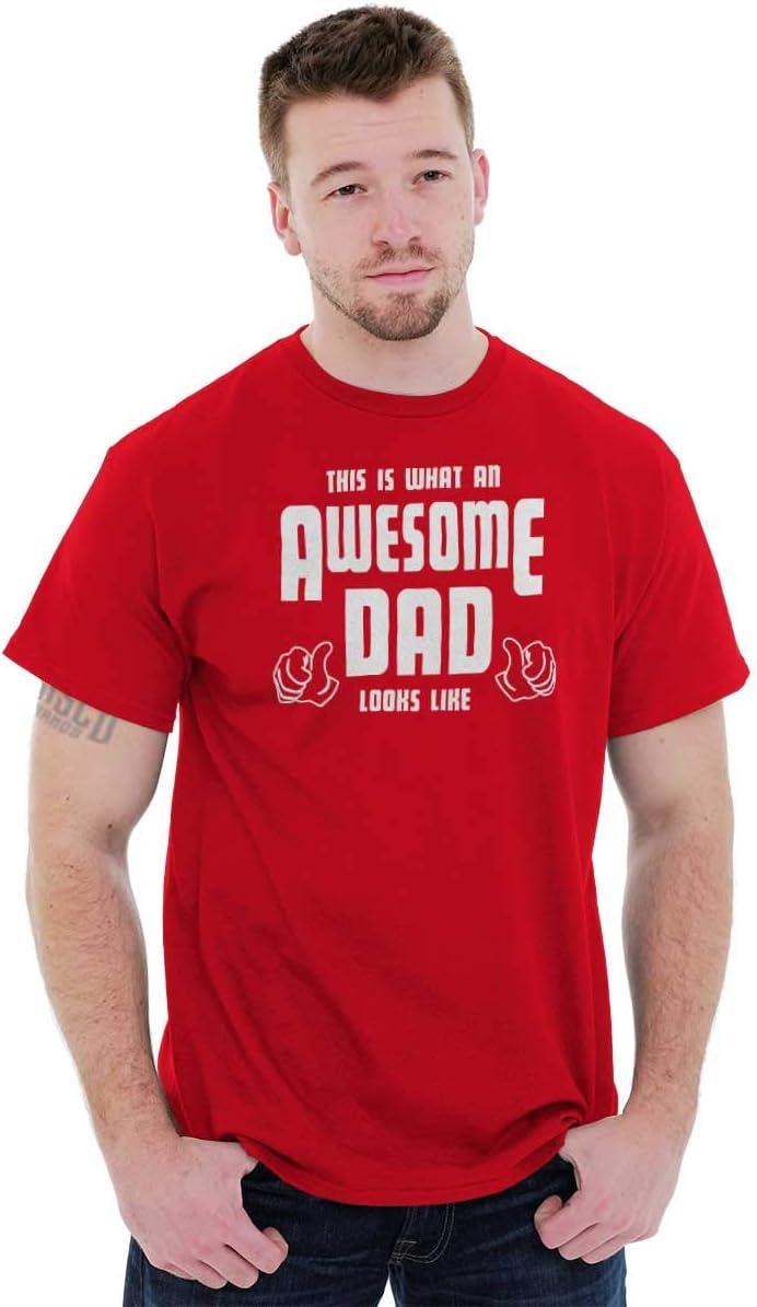 imageThis is What Awesome Dads Look Like Mens Graphic T Shirt TeesRed