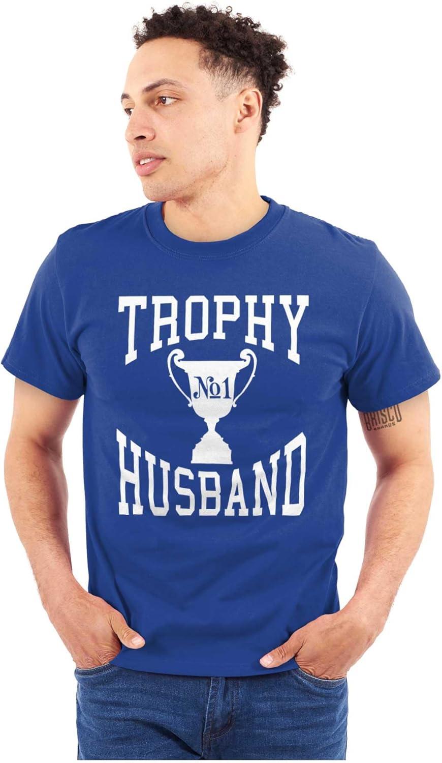 imageTrophy Husband No 1 Hubby Award Mens Graphic T Shirt TeesRoyal