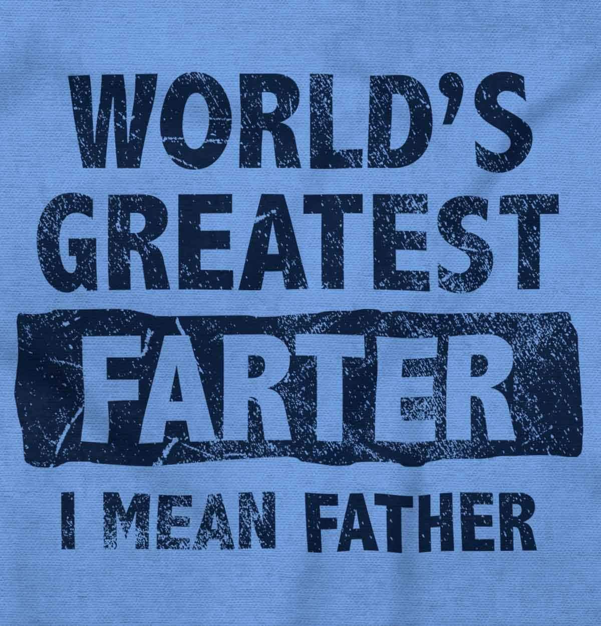 imageWorlds Greatest Farter Funny Fathers Mens Graphic T Shirt TeesCarolina Blue