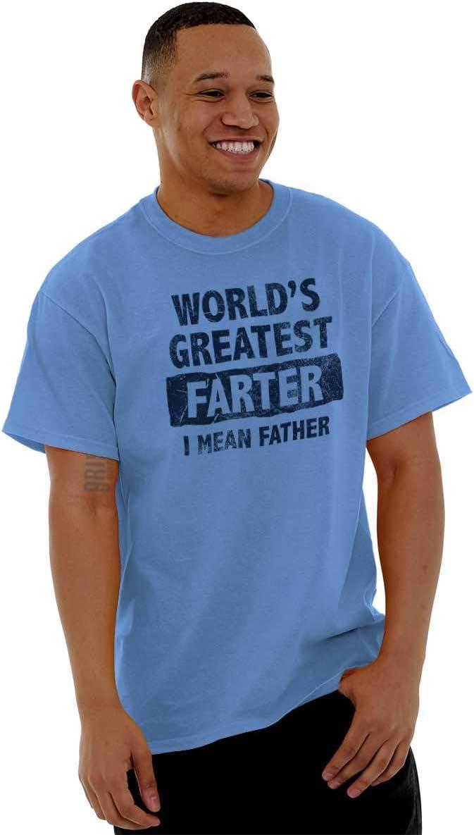 imageWorlds Greatest Farter Funny Fathers Mens Graphic T Shirt TeesCarolina Blue