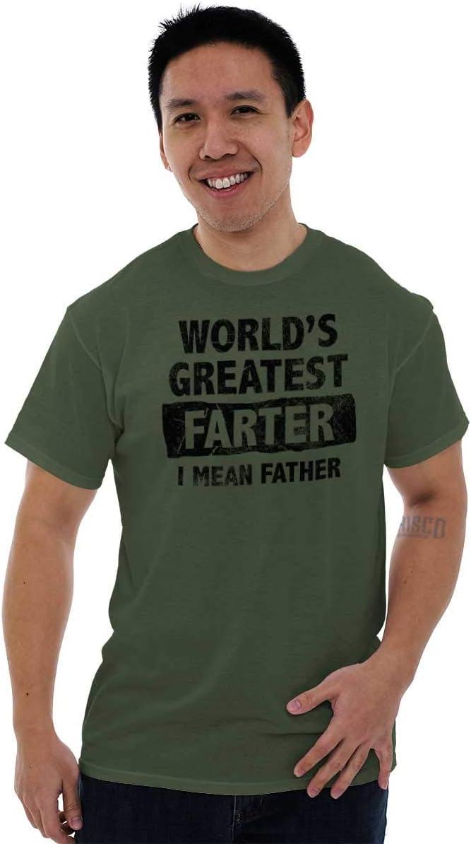 imageWorlds Greatest Farter Funny Fathers Mens Graphic T Shirt TeesMilitary Green