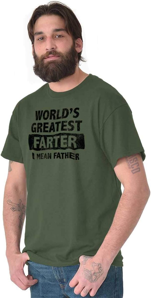 imageWorlds Greatest Farter Funny Fathers Mens Graphic T Shirt TeesMilitary Green