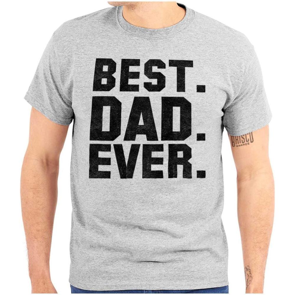 imageBest Dad Ever Worlds Coolest Father Mens Graphic T Shirt TeesSport Grey