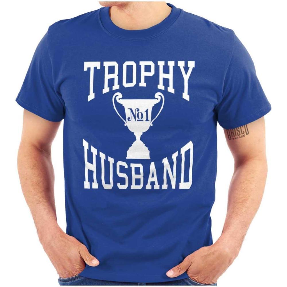 imageTrophy Husband No 1 Hubby Award Mens Graphic T Shirt TeesRoyal