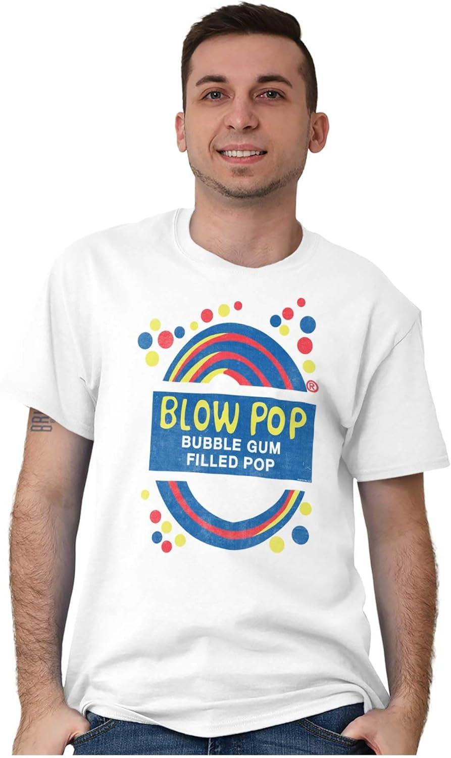 imageBlow Pop Retro Lollipop Candy Wrapper Graphic T Shirt Men or WomenWhite
