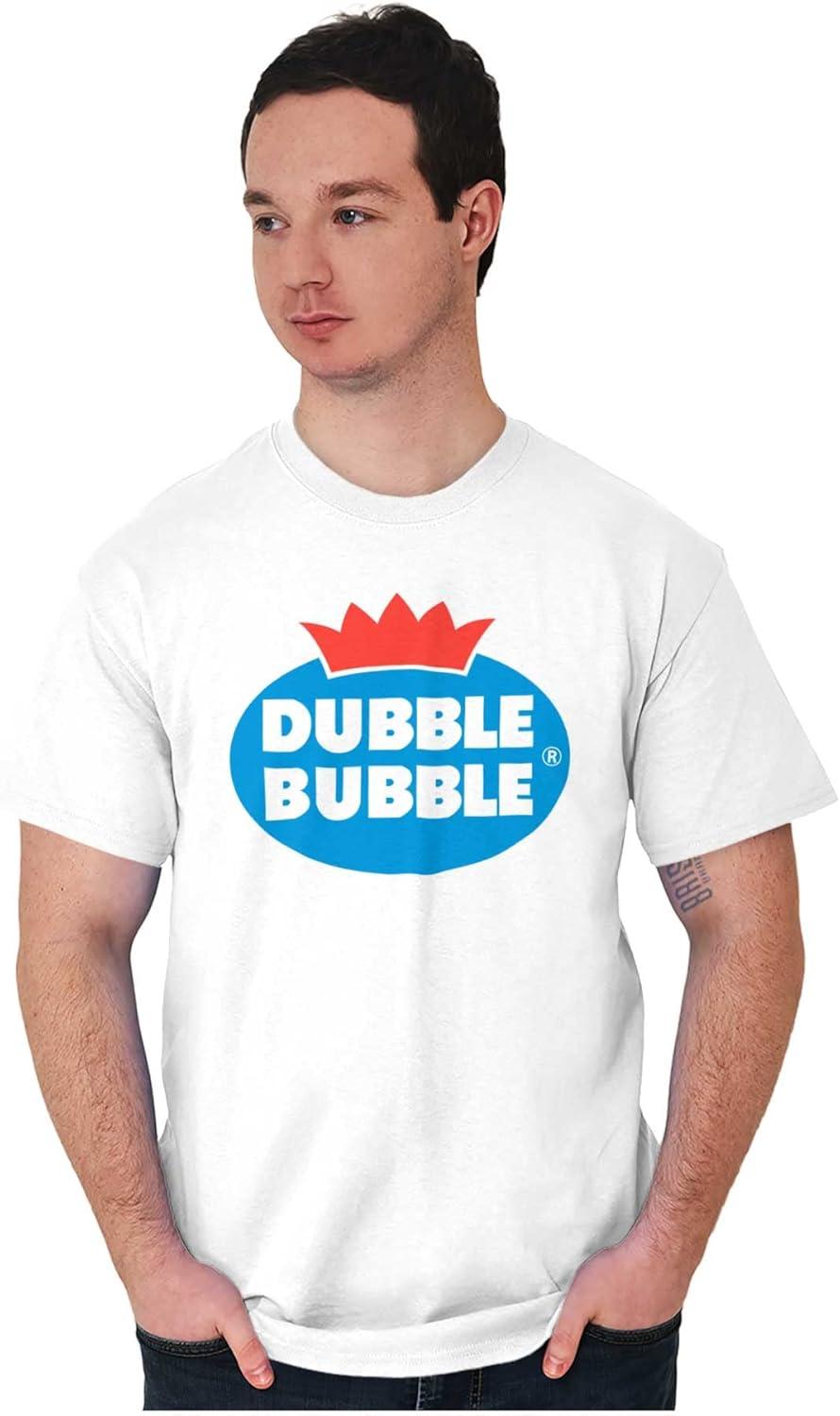 imageDubble Bubble Vintage Double Graphic T Shirt Men or WomenWhite