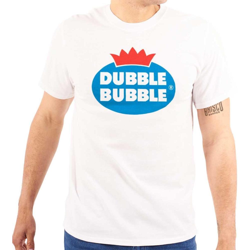 imageDubble Bubble Vintage Double Graphic T Shirt Men or WomenWhite