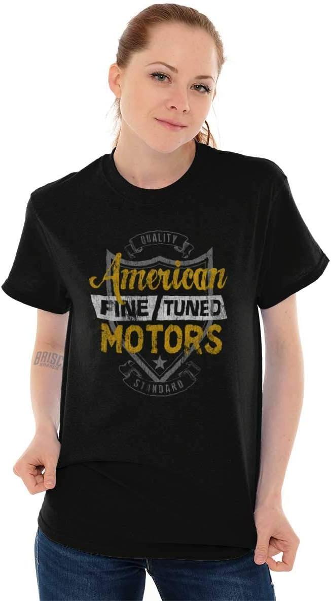 imageAmerican Classic Retro Car Lover Graphic T Shirt Men or WomenBlack