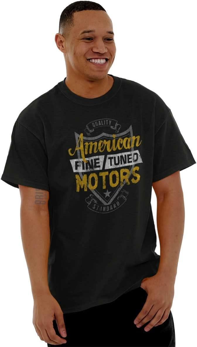 imageAmerican Classic Retro Car Lover Graphic T Shirt Men or WomenBlack