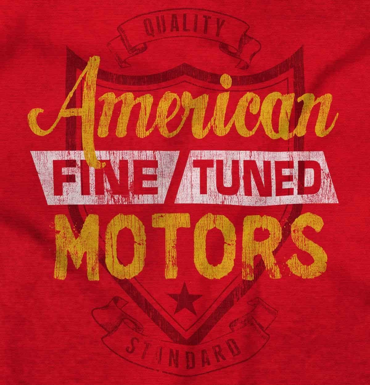 imageAmerican Classic Retro Car Lover Graphic T Shirt Men or WomenRed