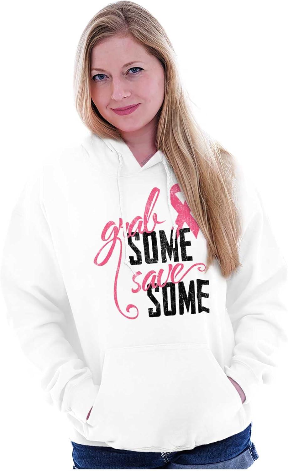 imageClassic Teaze Pink Power Breast Cancer AwarenessGrab Some Save Some White