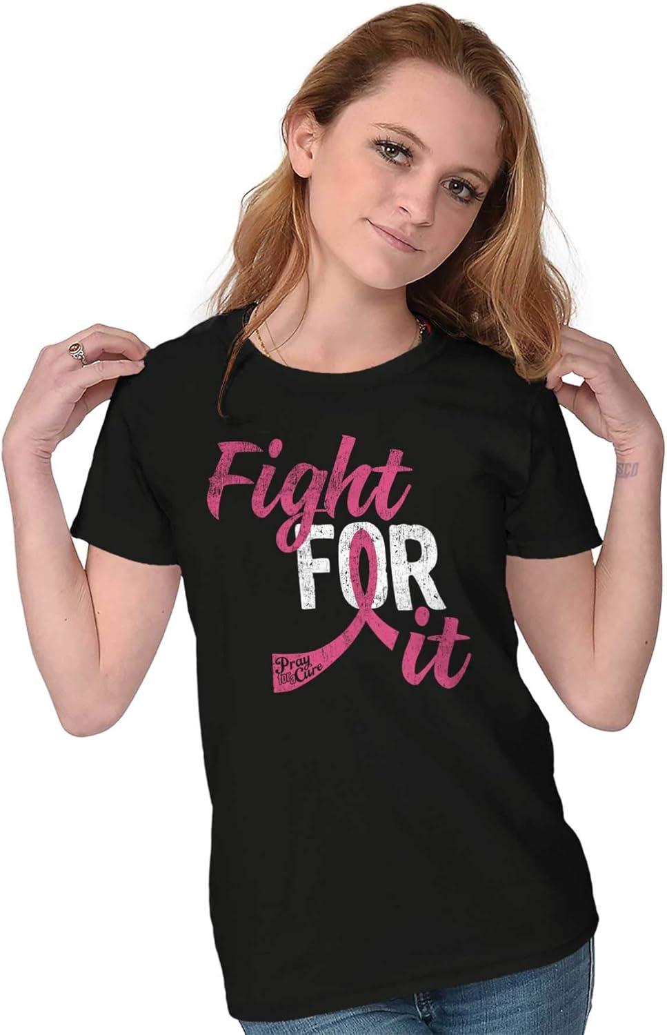 imageFight Boxing Breast Cancer WarriorFight Fot It Black