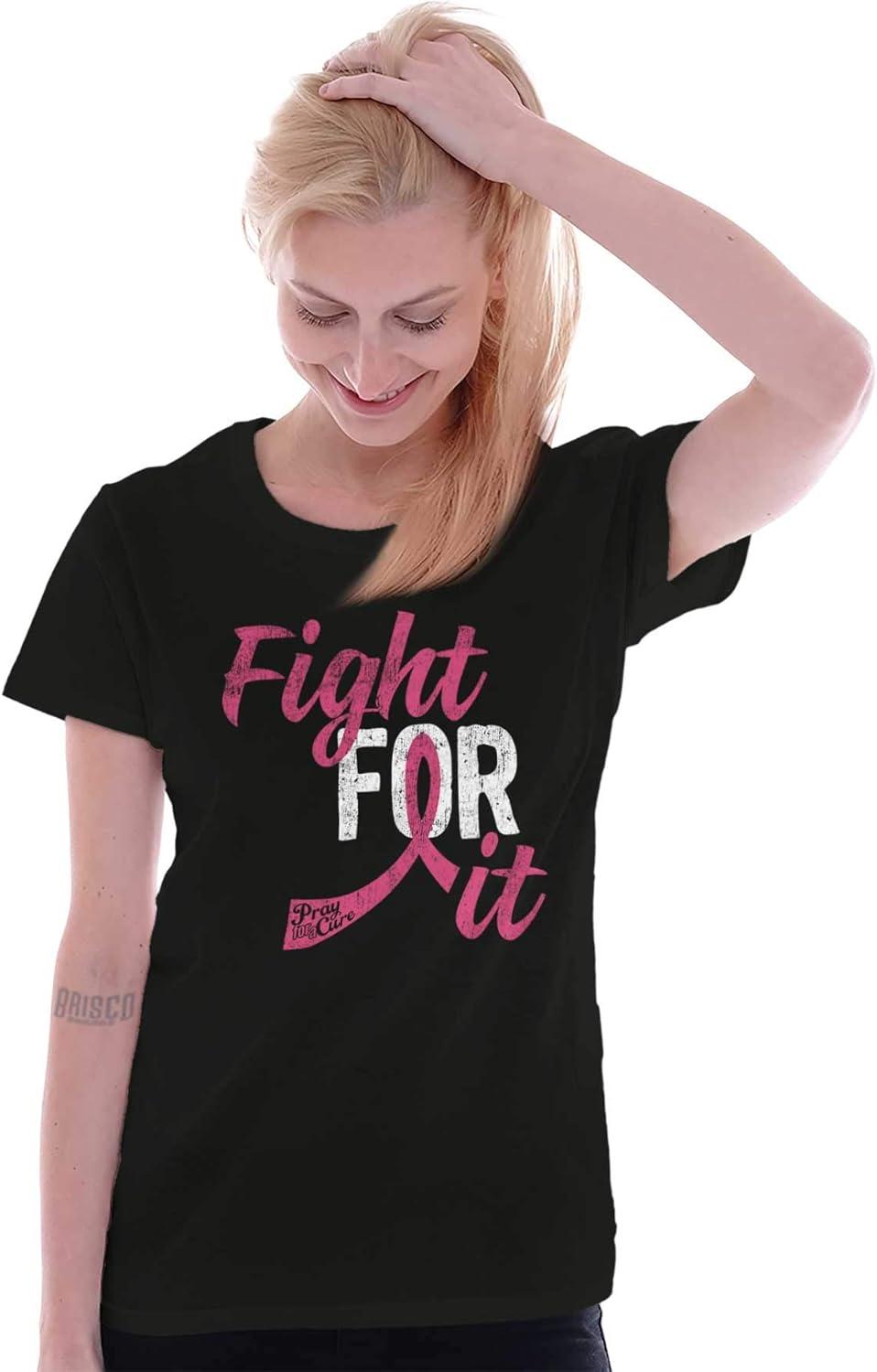 imageFight Boxing Breast Cancer WarriorFight Fot It Black