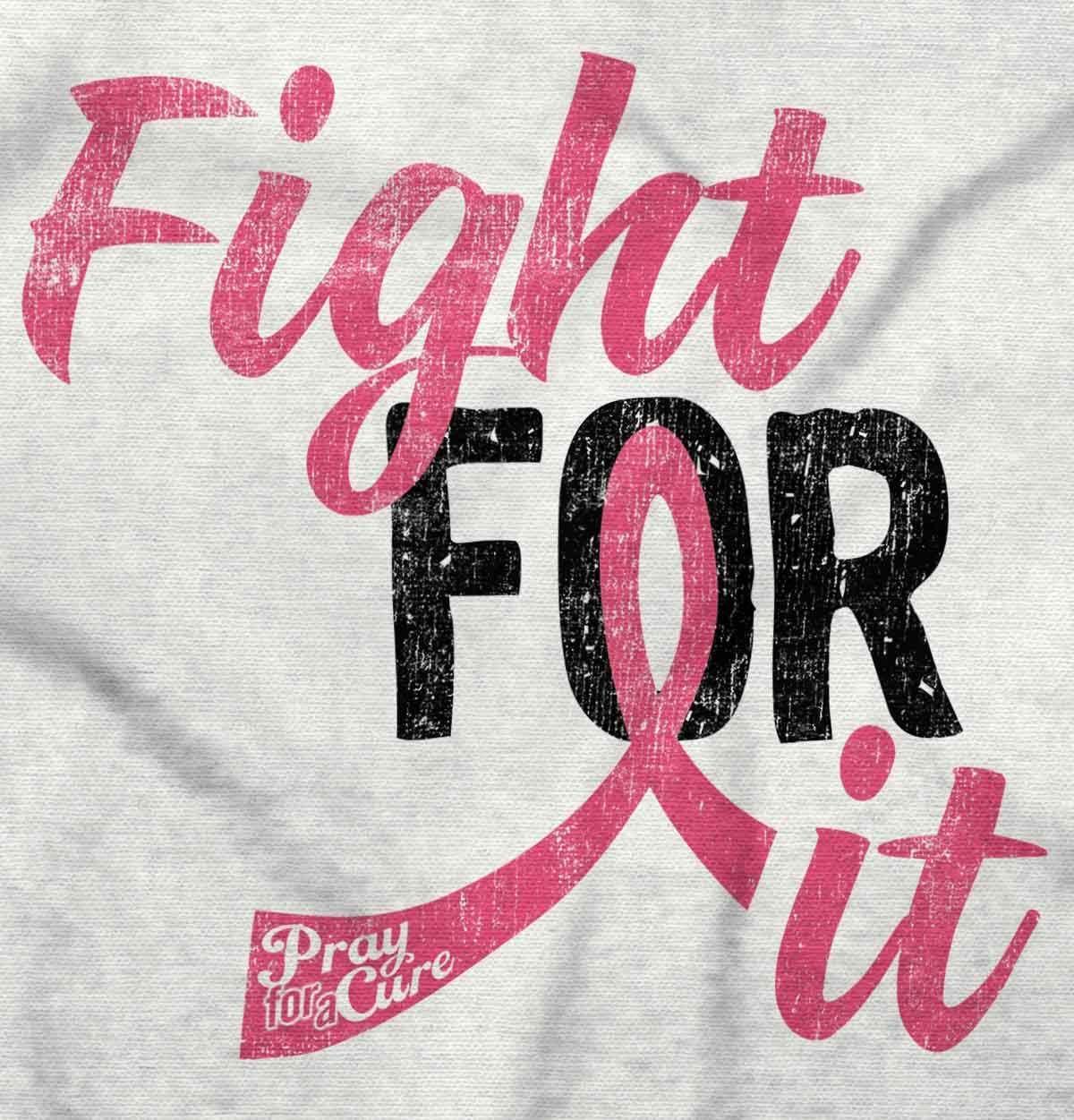 imageFight Boxing Breast Cancer WarriorFight Fot It White