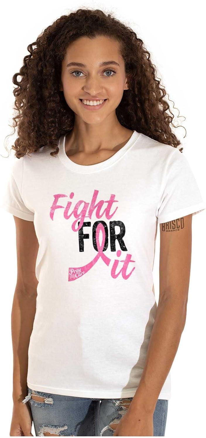 imageFight Boxing Breast Cancer WarriorFight Fot It White