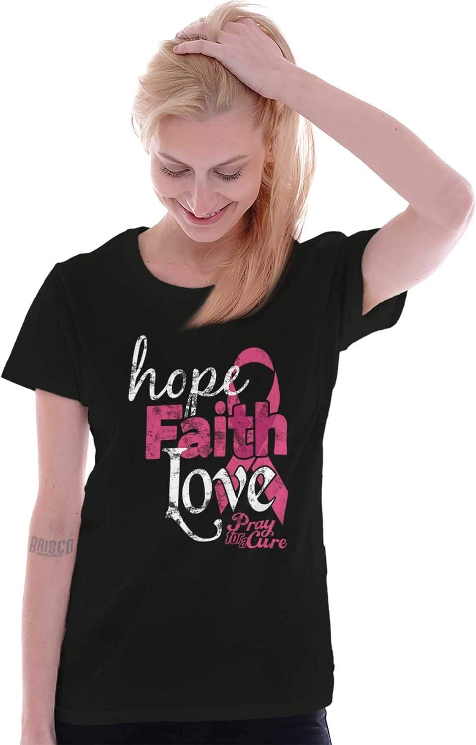 imageFight Boxing Breast Cancer WarriorHope Faith Love Black
