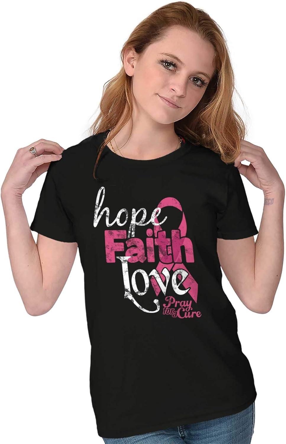 imageFight Boxing Breast Cancer WarriorHope Faith Love Black
