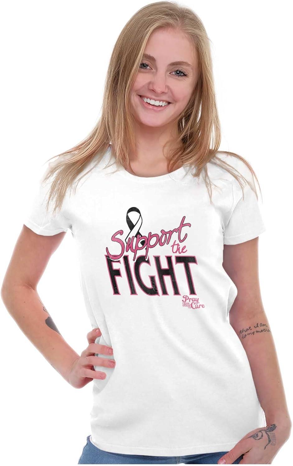 imageFight Boxing Breast Cancer WarriorSupport the Fight White