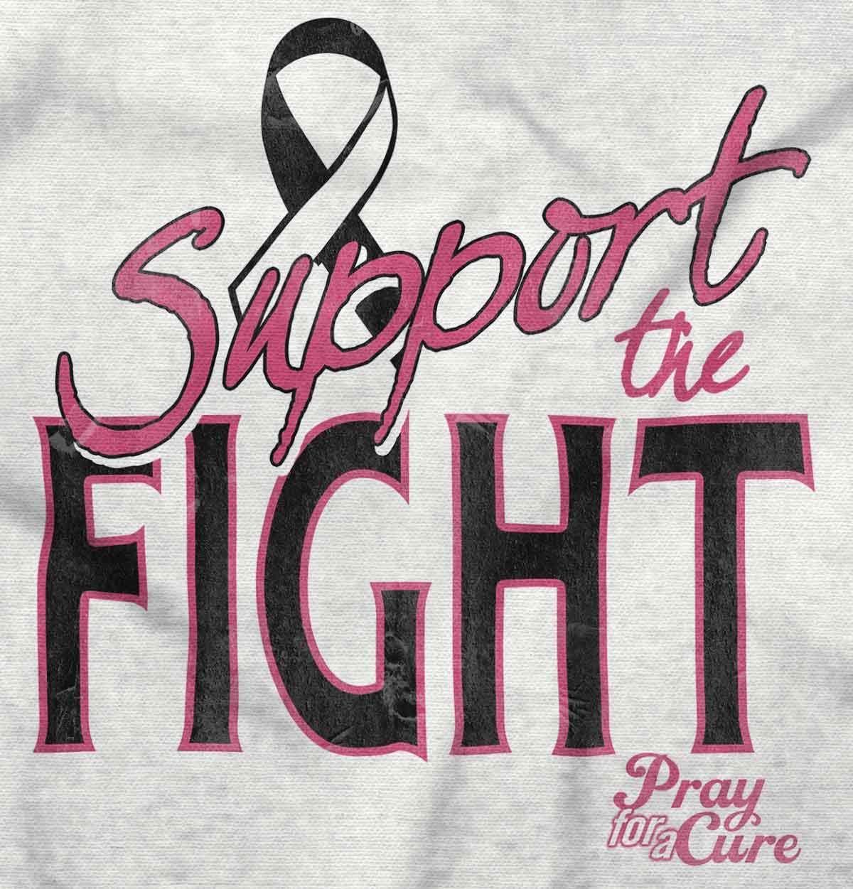 imageFight Boxing Breast Cancer WarriorSupport the Fight White