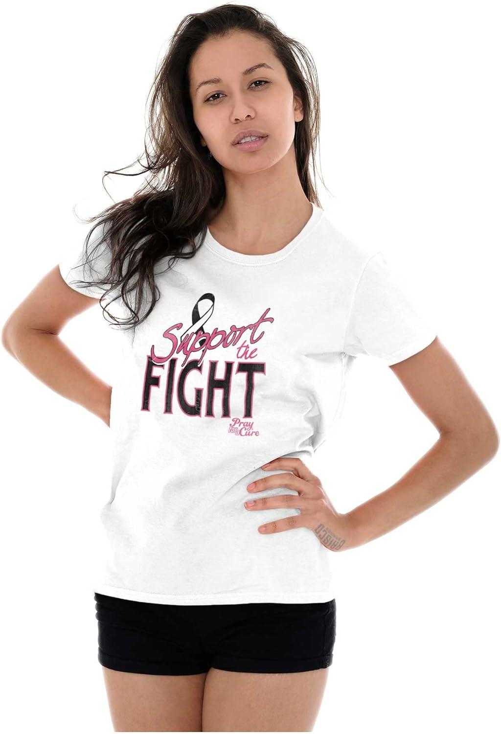 imageFight Boxing Breast Cancer WarriorSupport the Fight White