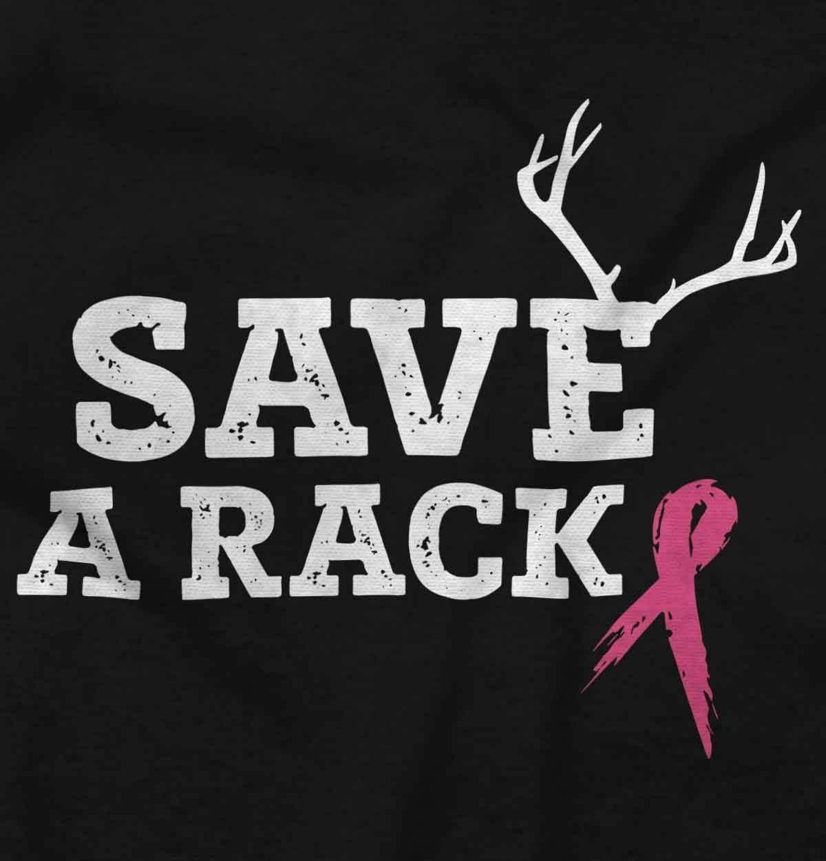 imageSave A Rack Antler Breast Cancer Pink Hoodie Sweatshirt WomenBlack