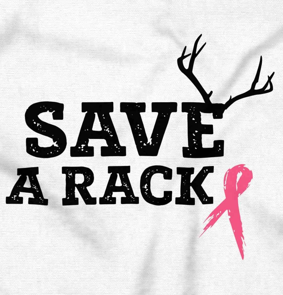 imageSave A Rack Antler Breast Cancer Pink Hoodie Sweatshirt WomenWhite