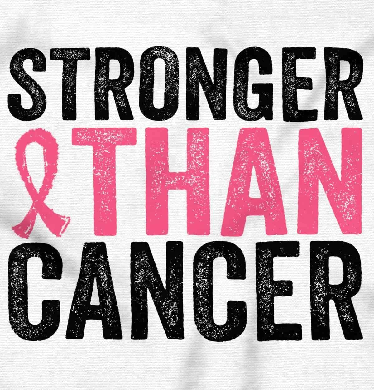 imageStronger Than Breast Cancer Warrior Women Crewneck SweatshirtWhite
