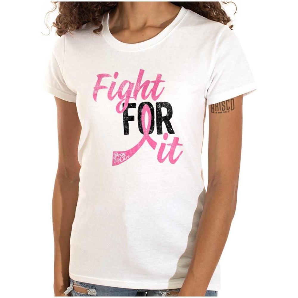 imageFight Boxing Breast Cancer WarriorFight Fot It White