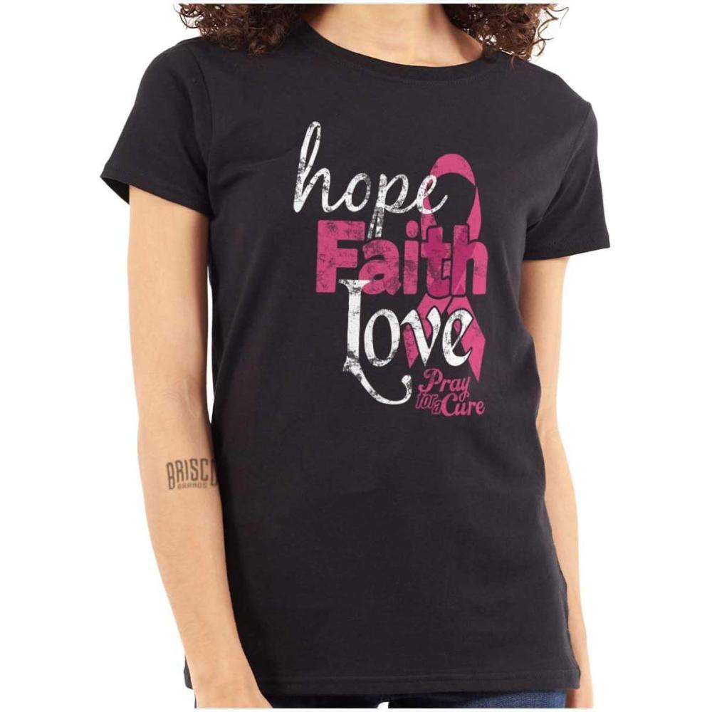 imageFight Boxing Breast Cancer WarriorHope Faith Love Black