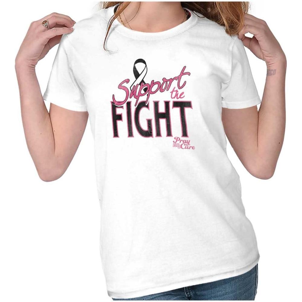 imageFight Boxing Breast Cancer WarriorSupport the Fight White