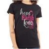 Hope Faith Love - Black