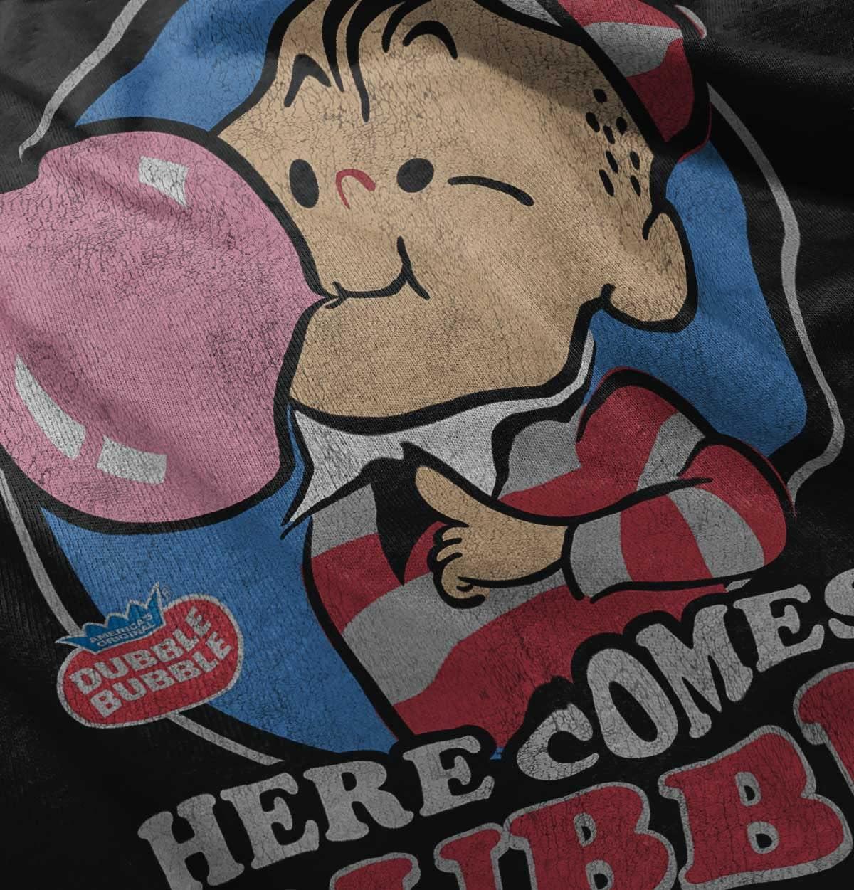 imageVintage Dubble Bubble Here Comes Trouble Toddler Boy Girl T ShirtBlack