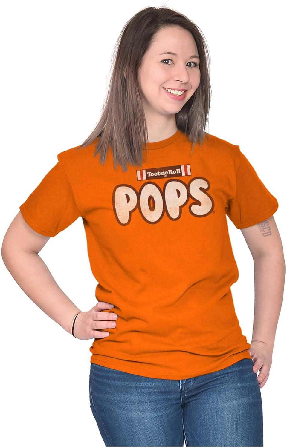 imageRetro Tootsie Roll Pop Lollipops Logo Graphic T Shirt Men or WomenTennessee Orange