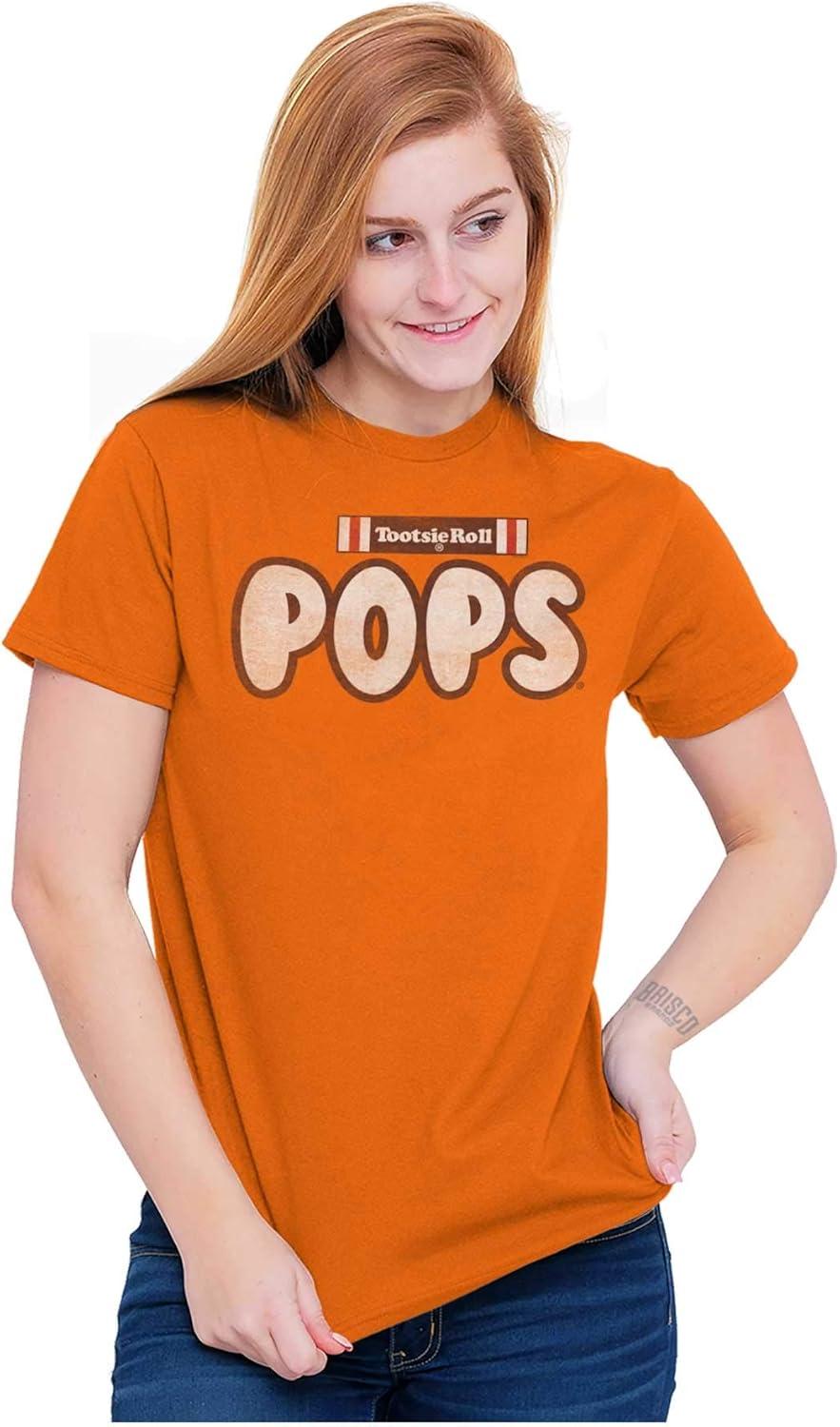 imageRetro Tootsie Roll Pop Lollipops Logo Graphic T Shirt Men or WomenTennessee Orange
