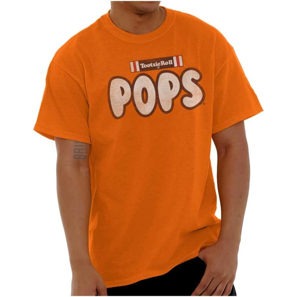 imageRetro Tootsie Roll Pop Lollipops Logo Graphic T Shirt Men or WomenTennessee Orange