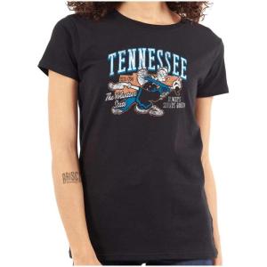 Brisco Brands Popeye Cartoon American States Womens Slim Fit Graphic Tee(Tennessee)
