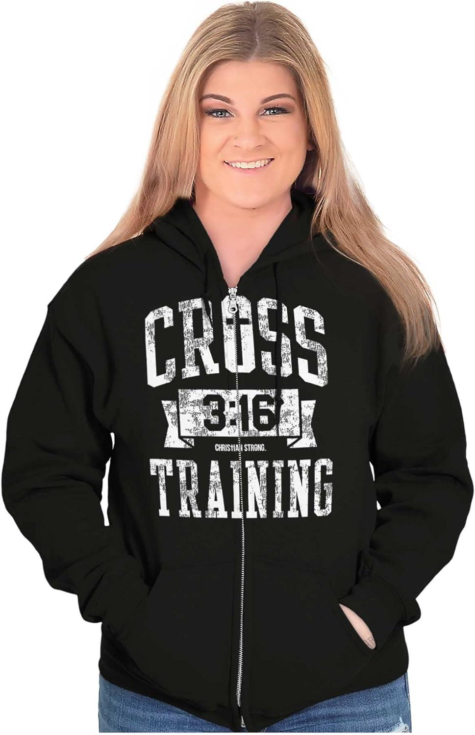 imageBrisco Brands Cross Training 316 Christian Zip Up Hoodie Mens Womens